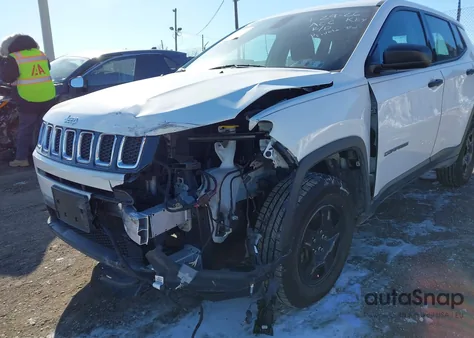 2019 Jeep Compass Sport 4X4 from USA, damaged, VIN 3C4NJDAB3KT854089